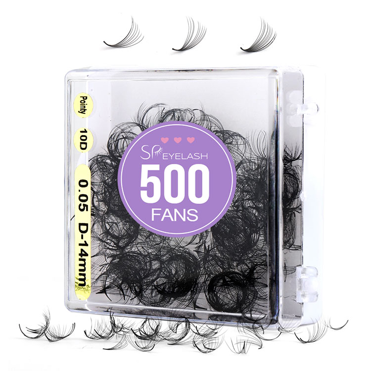10d 500 ventilátor szempillák