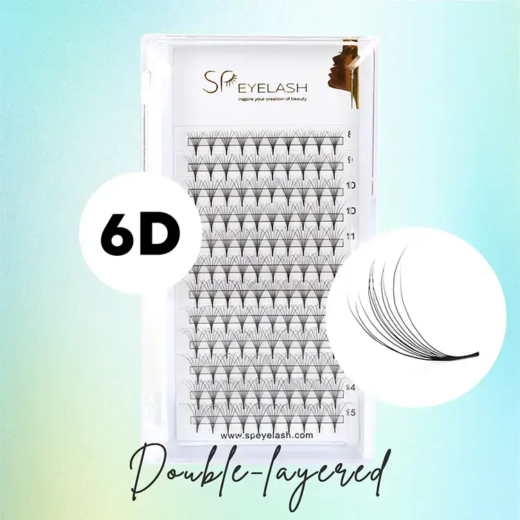 6D Double Layer Camellia rajongók